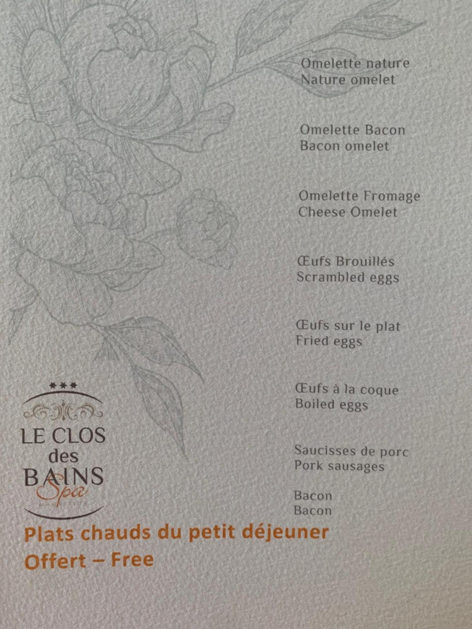 Le Clos Des Bains Mauritius Blue Bay Extérieur photo